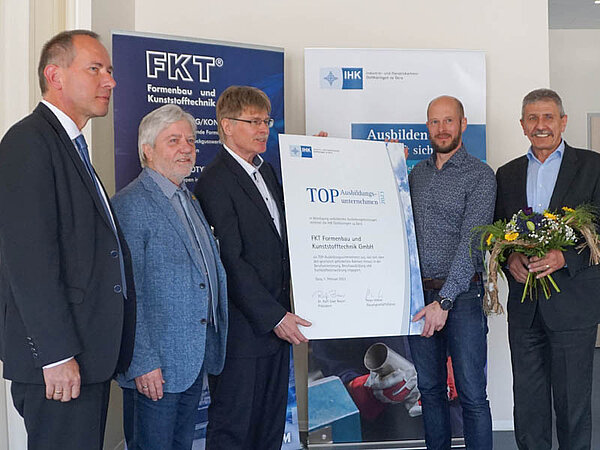 FKT ist TOP-Ausbildungsunternehmen FKT ist TOP-Ausbildungsunternehmen 2023